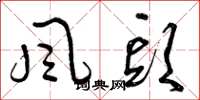曾慶福風頭草書怎么寫