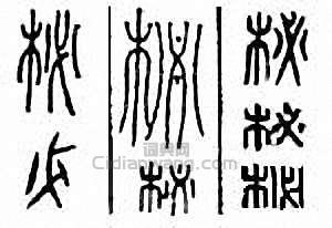 金石大字典的篆刻印章柲