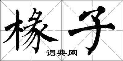 翁闓運椽子楷書怎么寫