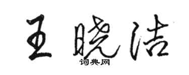 駱恆光王曉潔行書個性簽名怎么寫