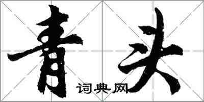 胡問遂青頭行書怎么寫