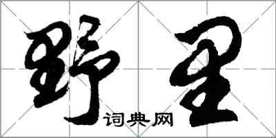 胡問遂野里行書怎么寫