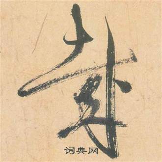 雲江記中祝枝山的寫法