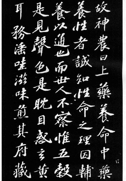 蘇軾小楷《養生論》