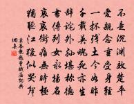 空有維摩病,愧無維摩言 詩詞名句