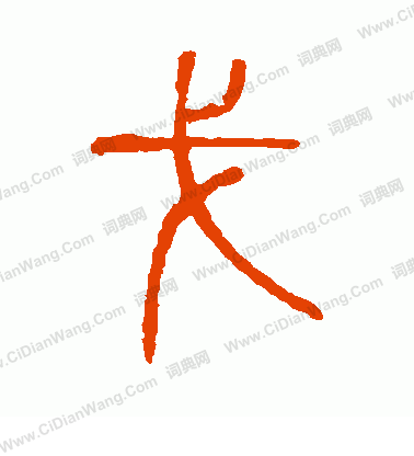 說文解字寫的戈