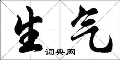 胡問遂生氣行書怎么寫