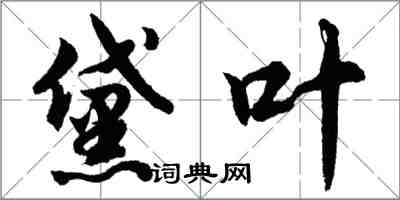 胡問遂黛葉行書怎么寫