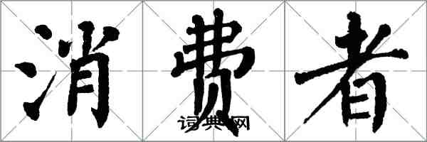 翁闓運消費者楷書怎么寫