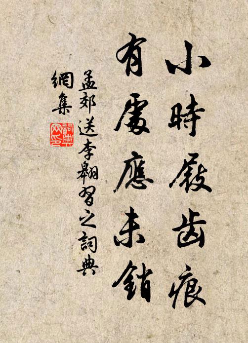 希文若在甘為黨,邢恕無知卻背師 詩詞名句