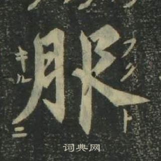 四體千字文中姜立綱的寫法