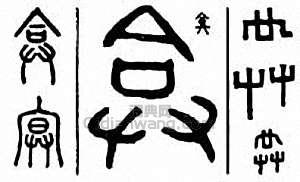 金石大字典的篆刻印章弇