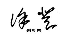 朱錫榮徐登草書個性簽名怎么寫