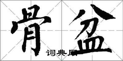 翁闓運骨盆楷書怎么寫