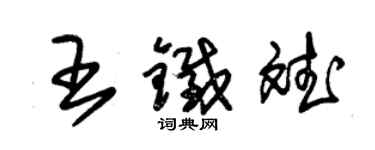 朱錫榮王鐵斌草書個性簽名怎么寫