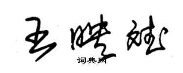 朱錫榮王映斌草書個性簽名怎么寫