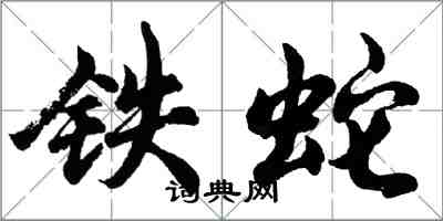 胡問遂鐵蛇行書怎么寫