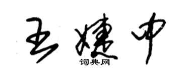 朱錫榮王婕中草書個性簽名怎么寫