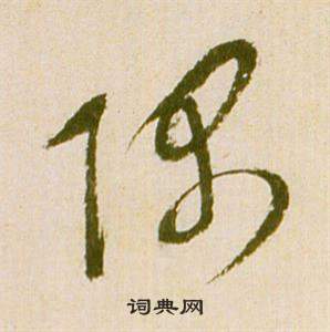 滕王閣序並詩中祝枝山的寫法