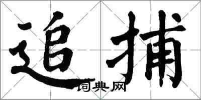 翁闓運追捕楷書怎么寫