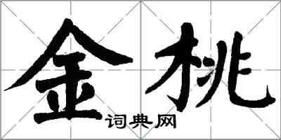 翁闓運金桃楷書怎么寫