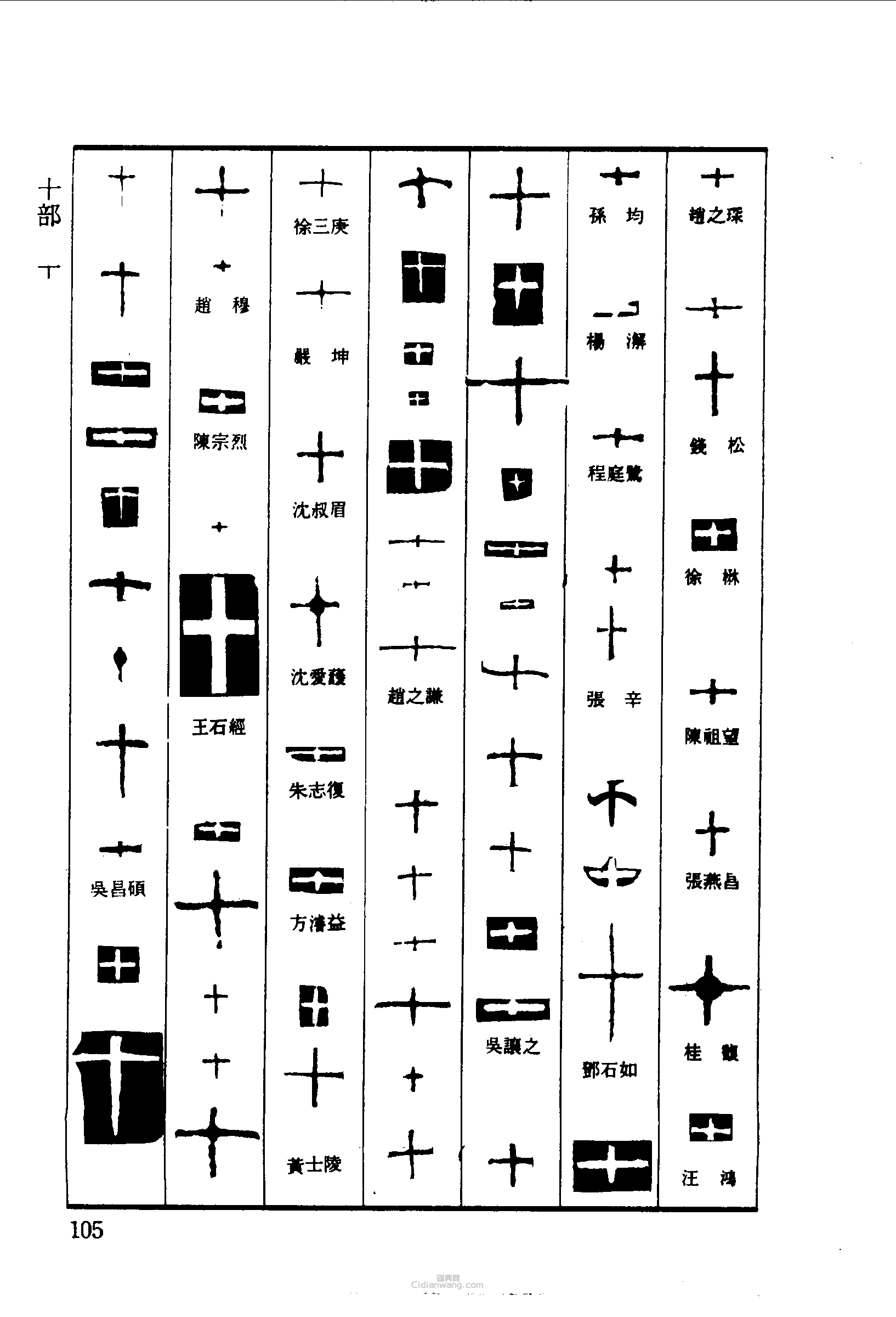 “十”篆刻印章