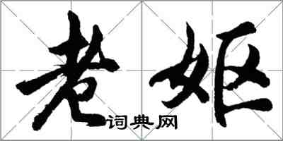 胡問遂老嫗行書怎么寫