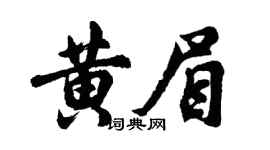 胡問遂黃眉行書個性簽名怎么寫
