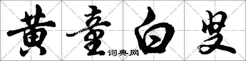 胡問遂黃童白叟行書怎么寫