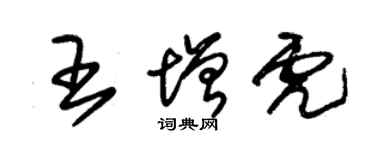 朱錫榮王增虎草書個性簽名怎么寫