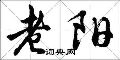 胡問遂老陽行書怎么寫