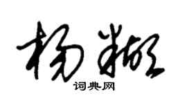 朱錫榮楊糊草書個性簽名怎么寫