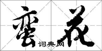 胡問遂蠻花行書怎么寫