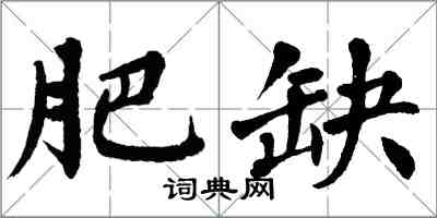 翁闓運肥缺楷書怎么寫