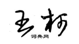 朱錫榮王柯草書個性簽名怎么寫