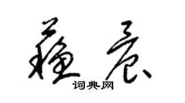 梁錦英蘇晨草書個性簽名怎么寫