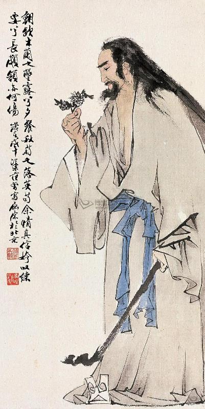 “朝飲木蘭之墜露兮,夕餐秋菊之落英。”屈原《離騷》全文翻譯賞析