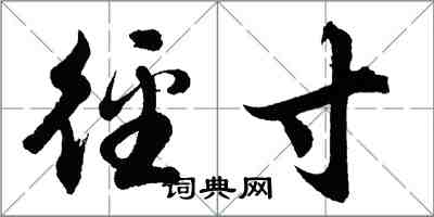 胡問遂徑寸行書怎么寫