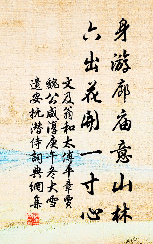 磨礱清濁人難會，織絡虛無帝亦聞 詩詞名句