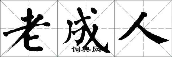 翁闓運老成人楷書怎么寫