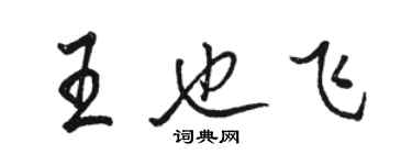 駱恆光王也飛行書個性簽名怎么寫