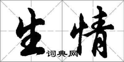 胡問遂生情行書怎么寫