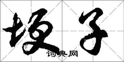 胡問遂埂子行書怎么寫