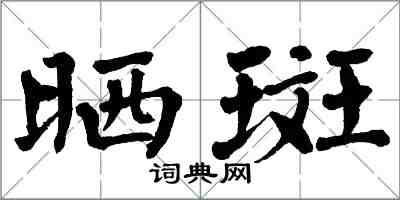 翁闓運曬斑楷書怎么寫