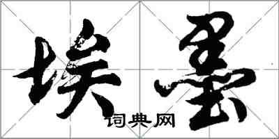 胡問遂埃墨行書怎么寫