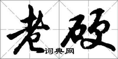 胡問遂老硬行書怎么寫