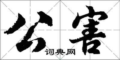 胡問遂公害行書怎么寫