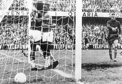 1958年6月28日貝利率巴西隊獲得第六屆世界盃冠軍_歷史上的今天