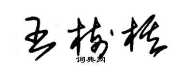 朱錫榮王樹棋草書個性簽名怎么寫