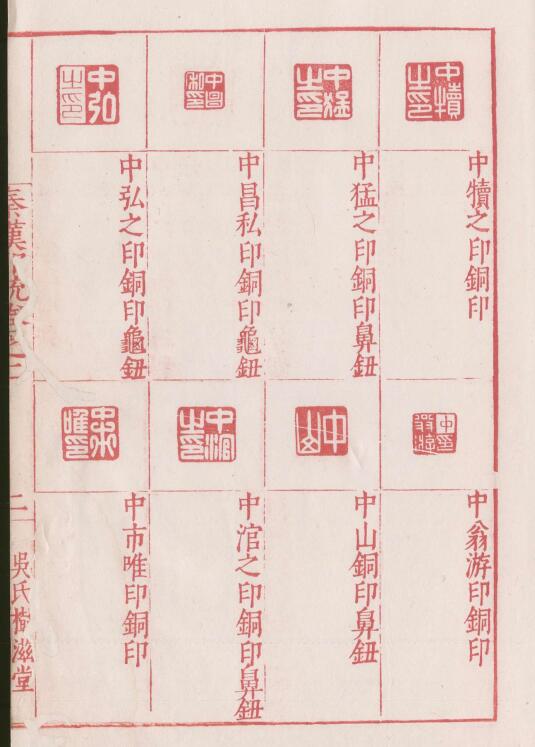 【pdf高清】明 羅王常編《秦漢印統》8卷印譜下載